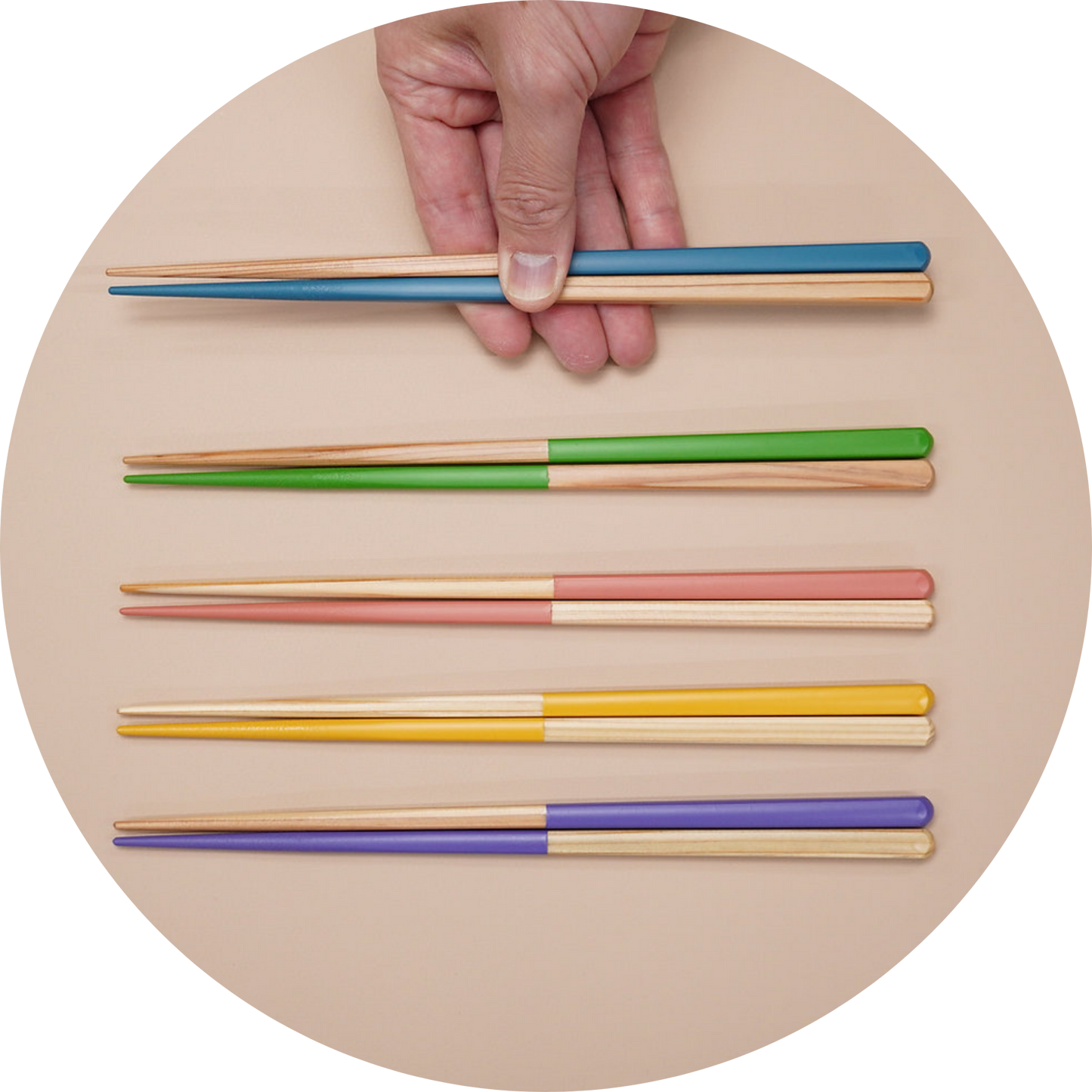 Oedo Ichimatsu Chopsticks - Made in Japan-0