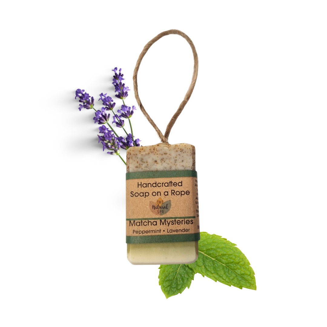 Matcha Mysteries Soap - Lavender Peppermint and Green Tea - 3 different styles-4