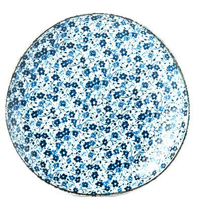 Made in Japan lapos tányér Blue Daisy 19 cm (MIJC2794)-0