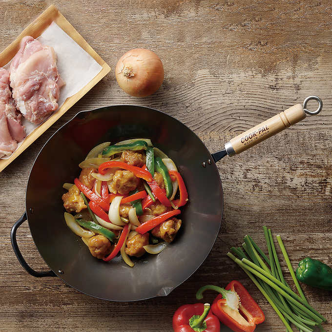 Yoshikawa Japan | Carbon Steel Wok 36cm - Made in Japan-4