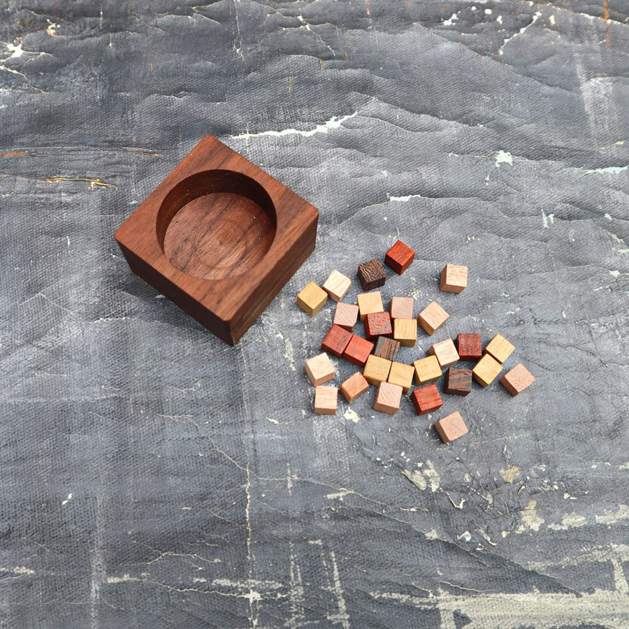 Scent Cube - Refillable Wooden Essential Oil Diffuser-2