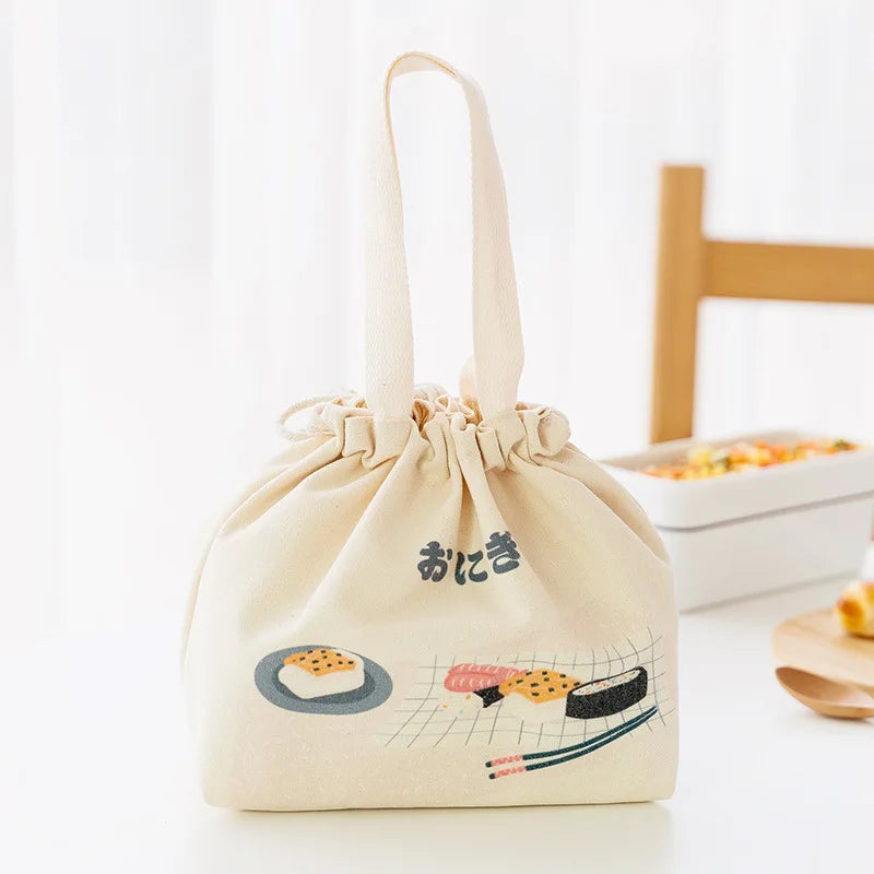 Wooden Lunch Box Set Japanese Bento Boxes Picnic Dinnerware Kit for School Food Container Sushi Case with Tableware Lunchbox