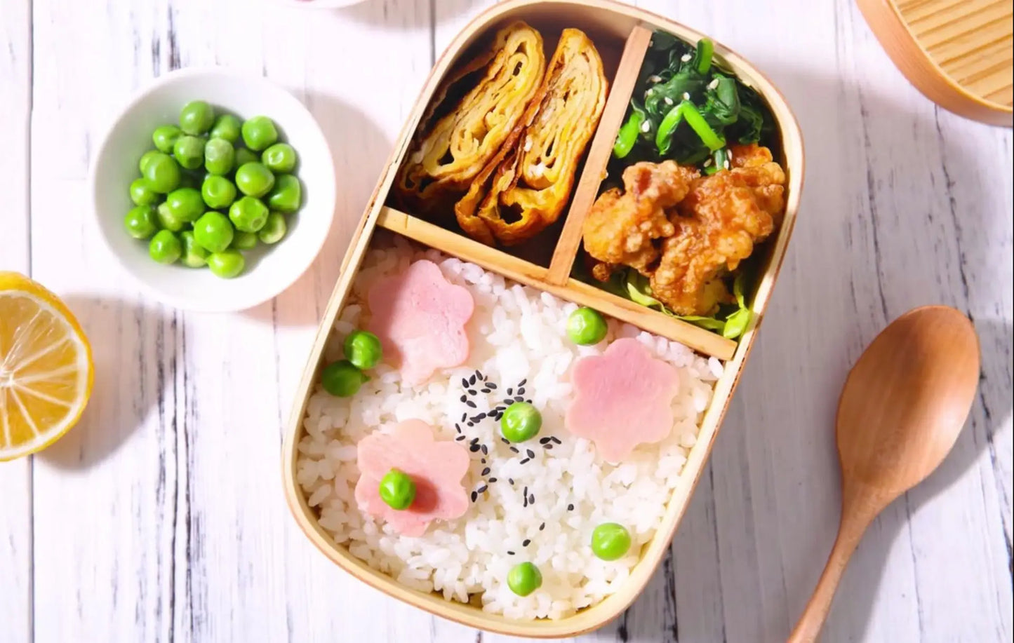 Wooden Lunch Box Set Japanese Bento Boxes Picnic Dinnerware Kit for School Food Container Sushi Case with Tableware Lunchbox