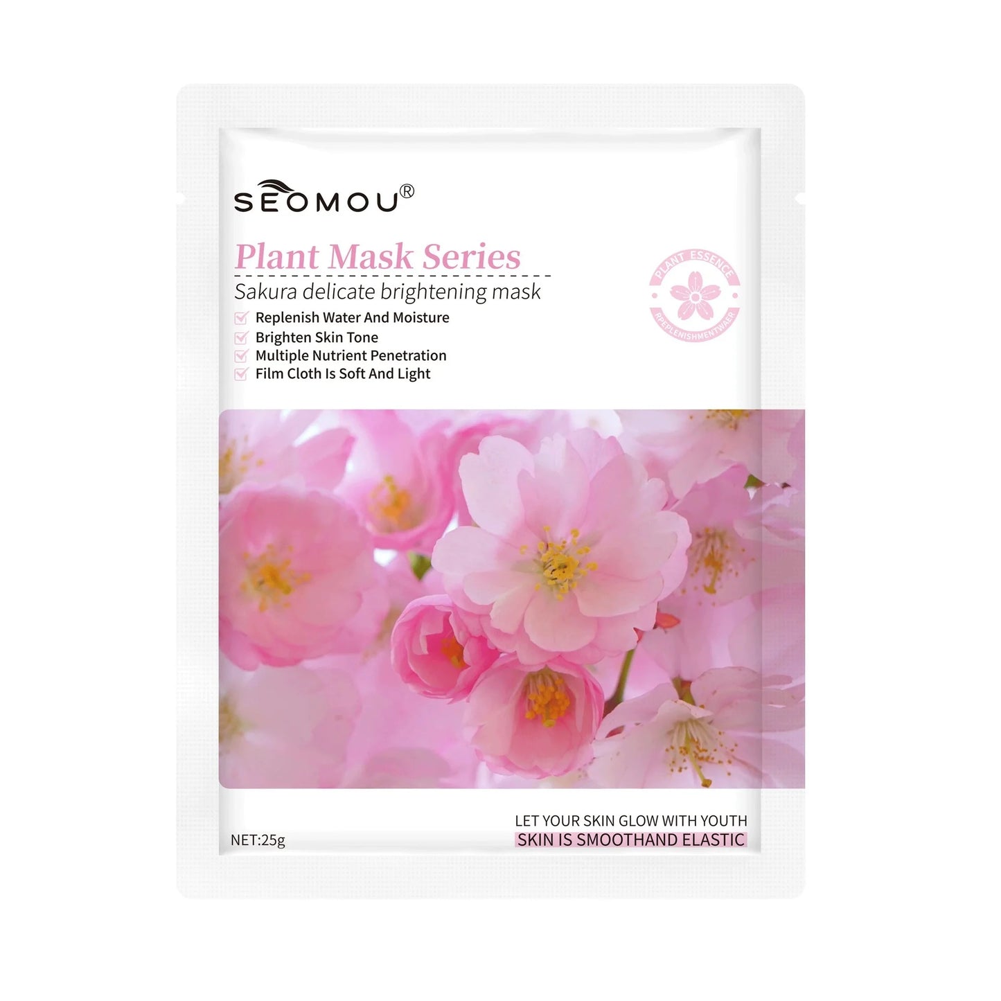 Sakura Mask Hydrating Firming Remove Comedones Collagen Jelly Cream Nourishes Moisturizes Facial Skin Care