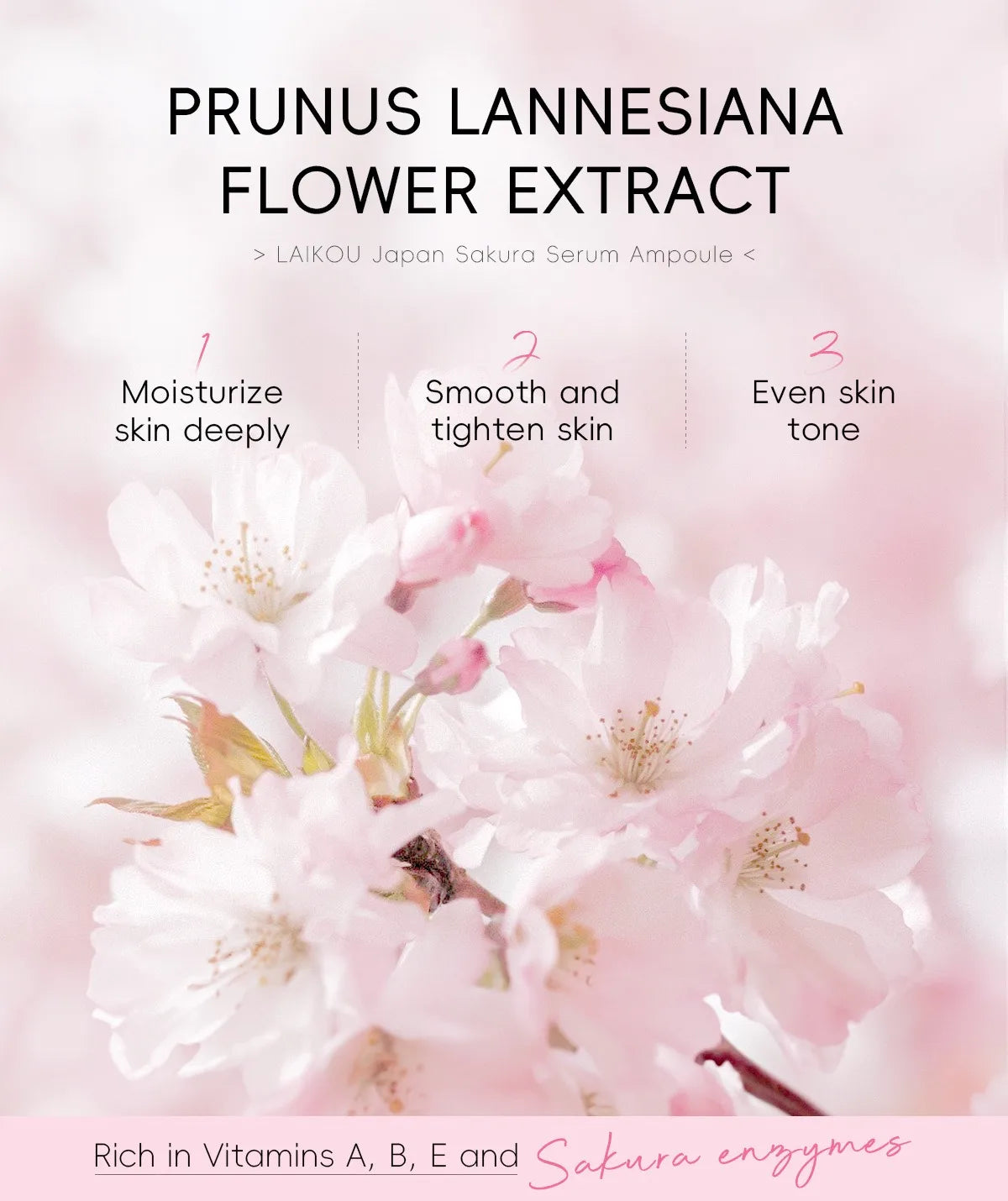 30pcs Japan Sakura Serum Facial Moisturizing Nourish Repair Fade Wrinkle Dark Spot Anti Aging Essence Skin Care
