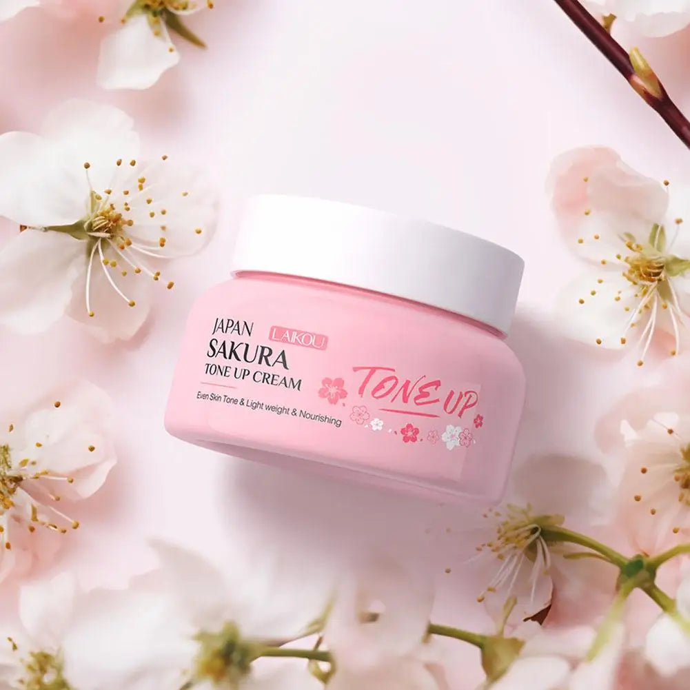 Sakura Blossom Face Cream Deep Hydration Moisturizer Smoothing Firming Japan Whitening Cream Anti-Aging Skin Care Comestics