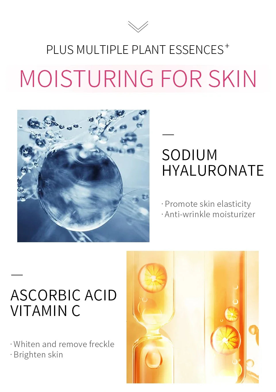 LAIKOU Sakura  Face Essence  Anti Wrinkle  Serum Shrink Pores Anti-Aging Moisturizing Dry Skin Care 17ml