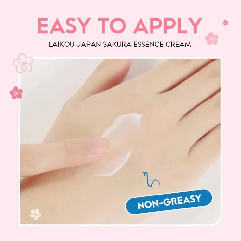 Sakura Blossom Face Cream Deep Hydration Moisturizer Smoothing Firming Japan Whitening Cream Anti-Aging Skin Care Comestics